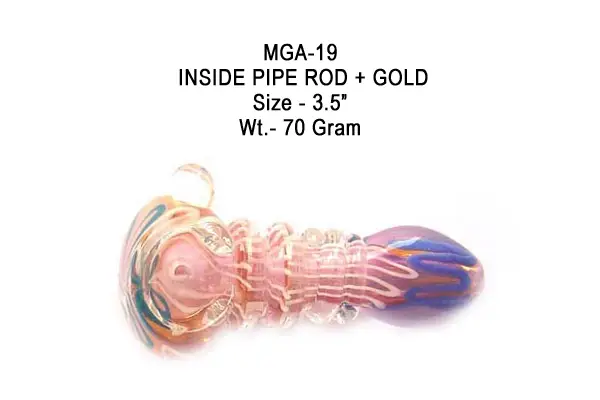 INSIDE PIPE ROD + GOLD